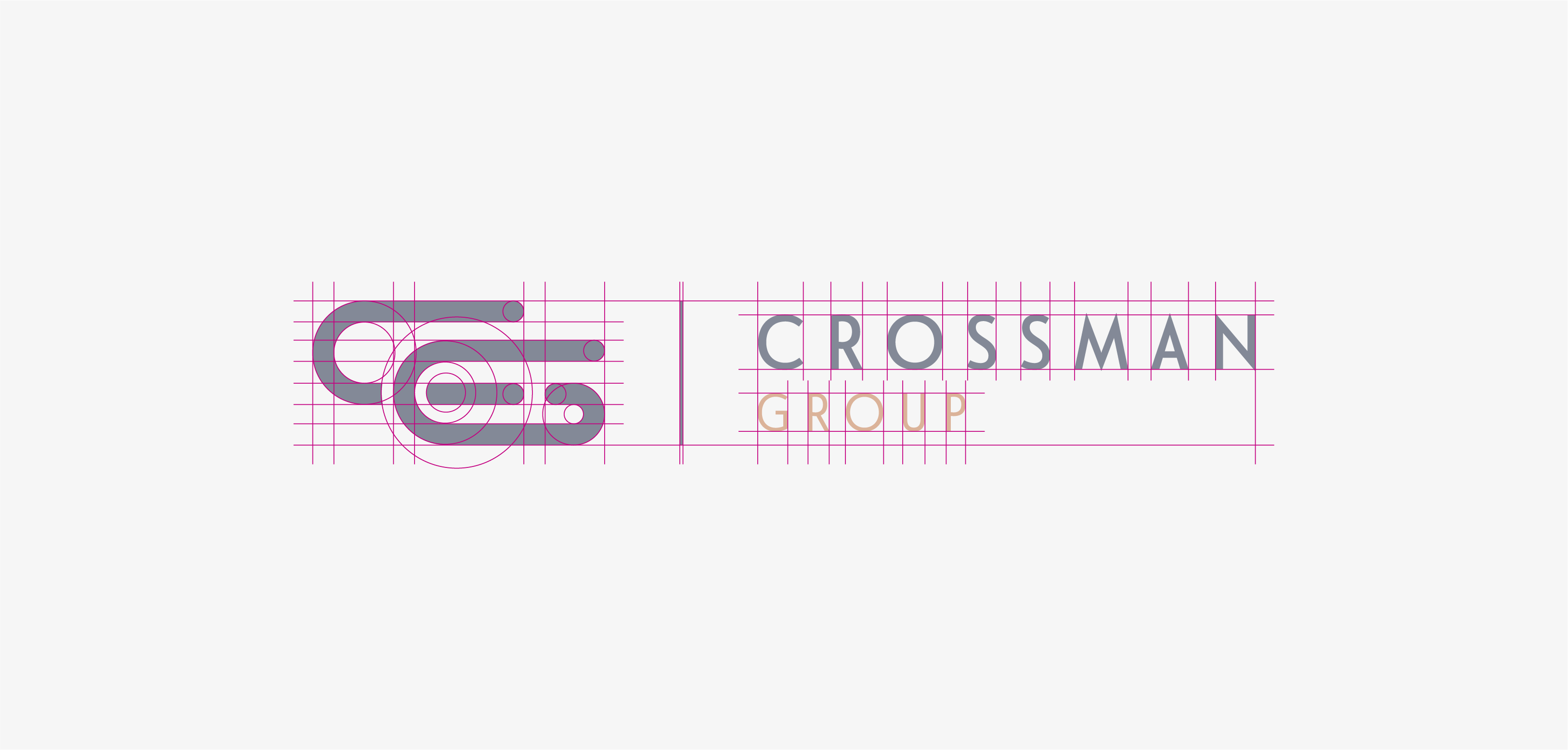 Crossman Group logo construction