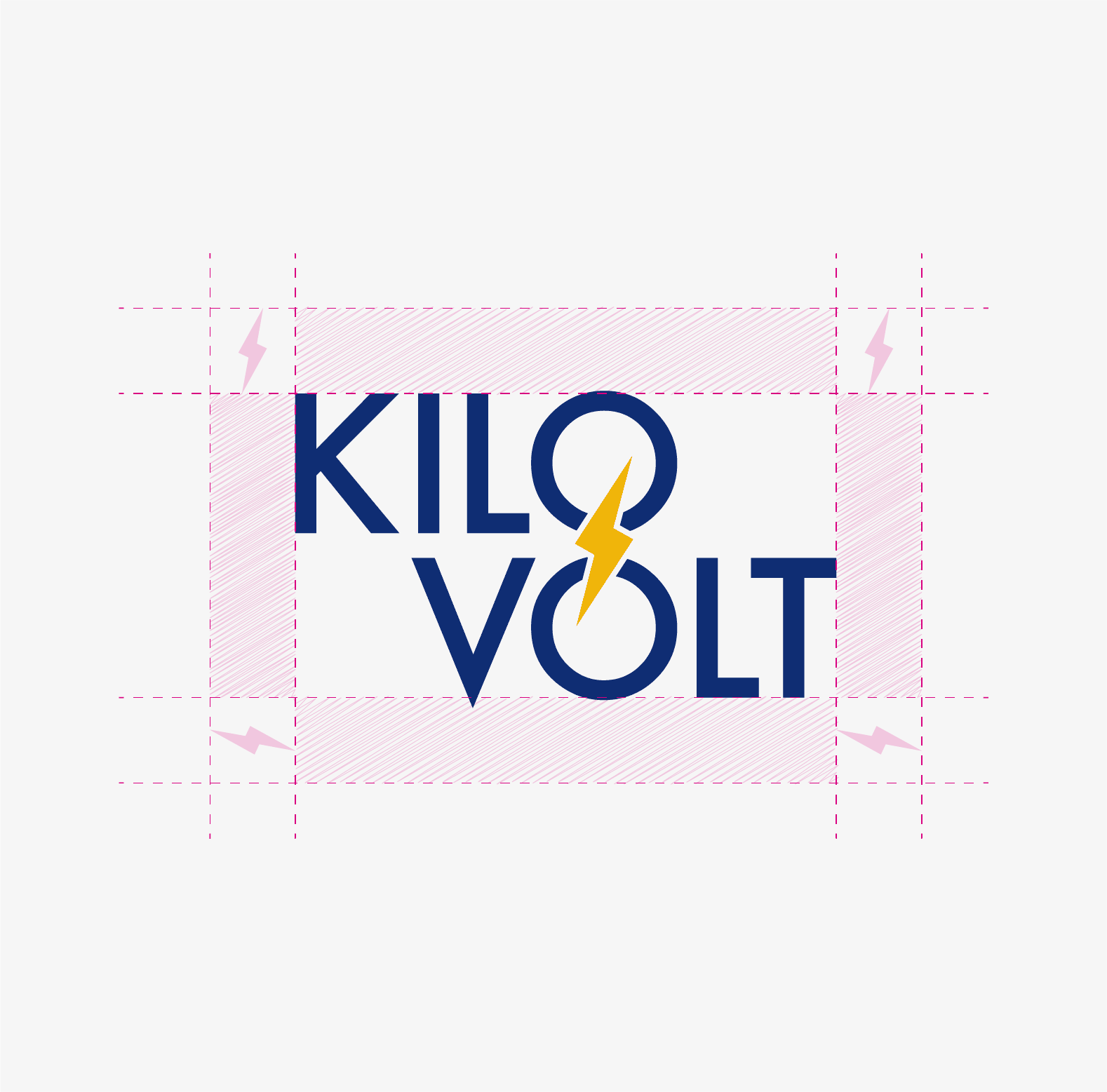 Kilo-Volt Logo Spacing