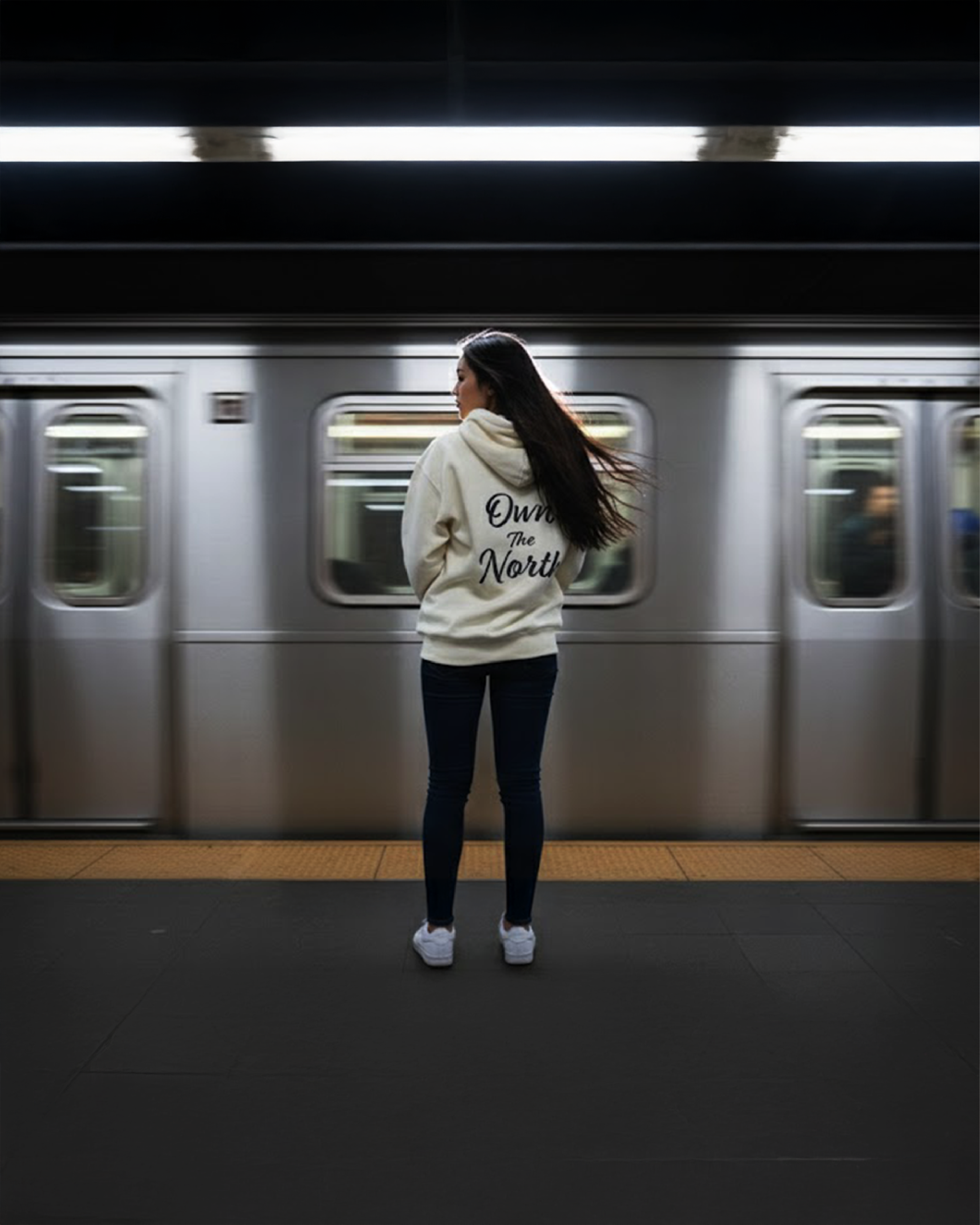Woman on Subday